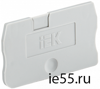 Заглушка для КПИ 2в-1,5/2,5 серая IEK