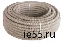 Труба гофрированная гибкая ПВХ d 25 с зондом (50 м) (CHINT)