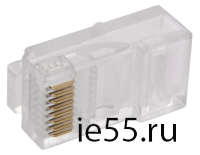 ITK Разъём RJ-45 UTP для кабеля кат.5Е