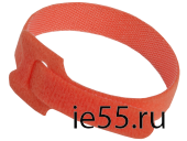 Хомут-липучка ХКл 14х135мм красный (100шт) IEK