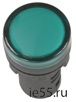 Лампа AD22DS(LED)матрица d22мм зеленый 24В AC/DC  ИЭК