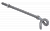 Крюк спиральный КСА12-300/200 (BQC 12-300) ИЭК