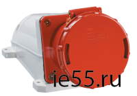 Розетка стационарная ССИ-134 3Р+РЕ 63А 380-415В IP54 IEK