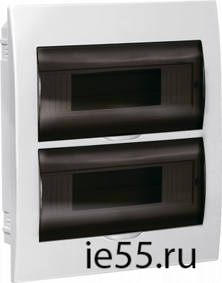 Корпус модульный пластиковый встраиваемый IP41 ЩРВ-Пк-24 IEK