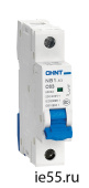 Автоматический выключатель NB1-63 2P 16A 6кА х-ка B (CHINT)