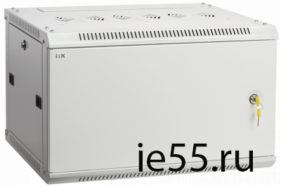 ITK Шкаф LINEA W 6U 600x600 мм дверь металл, RAL7035