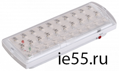 Светильник аварийный ДПА 2101, аккумулятор, 4ч, 30LED, IP20, IEK