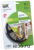 Лента LED 5м  блистер LSR-3528G60-4.8-IP20-12V IEK-eco
