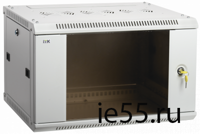 ITK Шкаф LINEA W 9U 600x600 мм дверь стекло, RAL7035