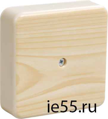 Коробка распаячная КМ для о/п 75х75х20мм сосна IEK