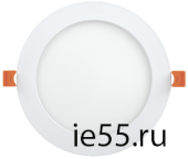 Светильник ДВО 1608 белый, круг LED 18Вт 6500 IP20 IEK