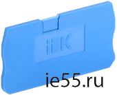 Заглушка для КПИ 2в-4 синяя IEK