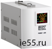 Стабилизатор напряжения переносной серии Prime 1 кВА IEK восстановленный