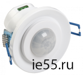 Датчик движения ДД 401 белый 800Вт 360гр 8м IP20 IEK