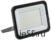 Прожектор СДО 06-100 светодиодный черный IP65 6500 K IEK