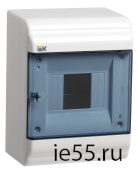 Бокс ЩРН-П-4 модуля навесн.пластик IP41 PRIME