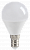 Лампа LED G45 шар 5Вт 230В 4000К E14 IEK