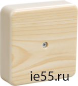 Коробка распаячная КМ для о/п 100х100х29мм сосна IEK