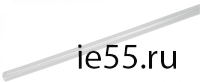 Термоусадочная трубка ТТУ 22/11 прозрачная 1 м IEK