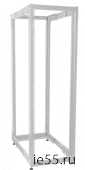 ITK 19" двухрамная стойка, 37U, 600x800 мм, серая