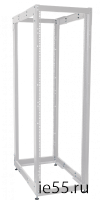 ITK 19" двухрамная стойка, 37U, 600x800 мм, серая