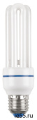 Лампа КЭЛP-3U Е27 20Вт 2700К IEK-eco