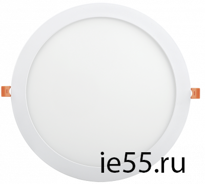 Светильник ДВО 1610 белый, круг LED 24Вт 6500 IP20 IEK