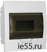 Бокс ЩРВ-П-8 модулей встр.пластик IP41 ИЭК
