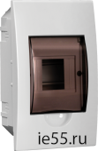 Бокс ЩРВ-П-4 модуля встраиваемый пластик IP41 LIGHT IEK