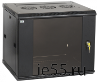 ITK Шкаф LINEA W 12U 600x450 мм дверь стекло, RAL9005