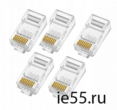 ITK Разъём RJ-45 UTP для кабеля кат.5E FPS