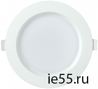 Светильник LED ДВО 1702 белый круг 12Вт 3000K IP40 IEK