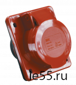Розетка стац. скрытая ССИ-414 3Р+Е 16А 380-415В IP44 IEK