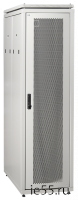 ITK Шкаф сетевой 19" LINEA N 28U 600х1000 мм перфорированная передняя дверь серый