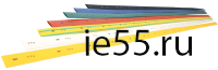 Термоусадочная трубка ТТУ 1/0,5 желтая 1 м IEK