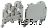 Зажим наборный ЗНИ-2,5мм2 (JXB24А) серый ИЭК