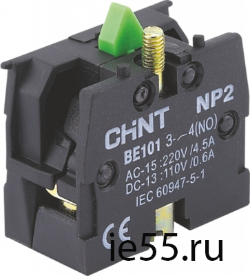 Блоки контактные NP2-BE101, 1НО (CHINT)