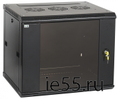 ITK Шкаф LINEA W 6U 600x450 мм дверь стекло, RAL9005