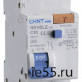 ДИФ. автомат NBH8LE-40 х-ка С, с дифференциальным током 30мА