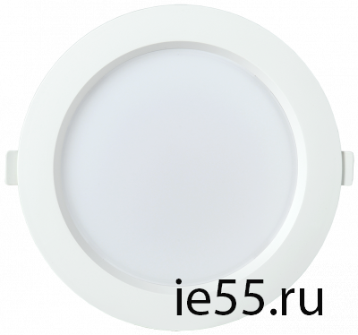 Светильник LED ДВО 1703 белый круг 18Вт 4000K IP40 IEK
