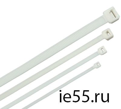 Хомут морозостойкий Хкм 2,5х100мм белый (100шт) IEK
