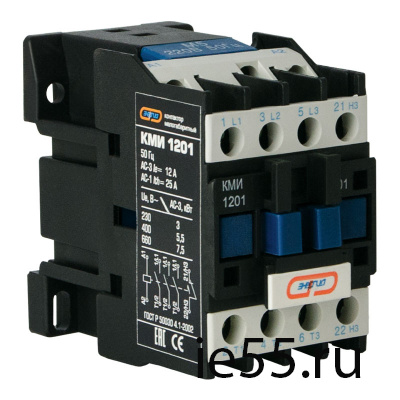 Контактор  LC1-D1201 12А  220V  ЭНЕРГИЯ