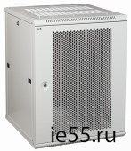 ITK Шкаф LINEA W 18U 600x450 мм дверь перфорированная, RAL7035