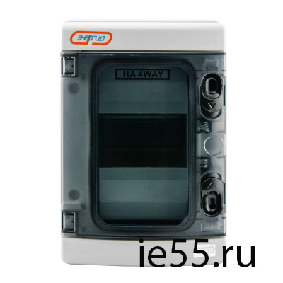 Щиток   4 модуля HA IP65  ЭНЕРГИЯ