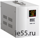 Стабилизатор напряжения переносной серии Prime 2 кВА IEK восстановленный