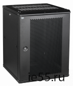ITK Шкаф LINEA W 15U 600x450 мм дверь перфорированная, RAL9005