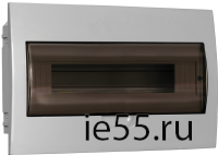 Бокс ЩРВ-П-18 модулей встраиваемый пластик IP41 LIGHT IEK