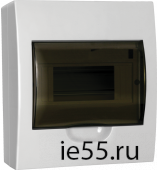 Бокс ЩРН-П-8 модулей навесн.пластик IP41 ИЭК