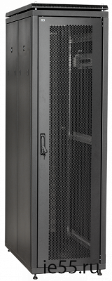 ITK Шкаф сетевой 19" LINEA N 24U 600х800 мм перфорированная передняя дверь черный