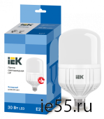 Лампа LED HP 30Вт 230В 6500К E27 IEK